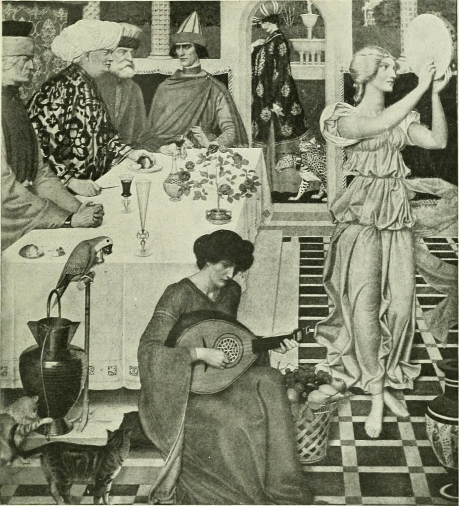 An illustration from International studio, 1897, leaf 152