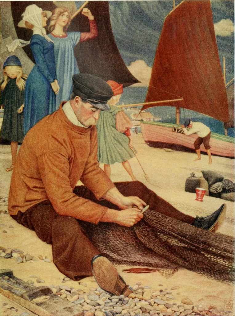 An illustration from International studio, 1897, leaf 154