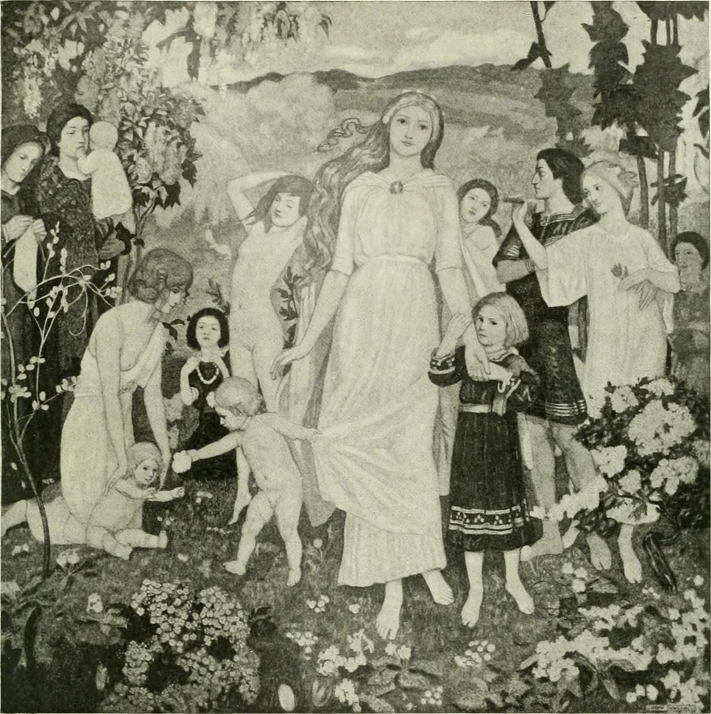 An illustration from International studio, 1897, leaf 162
