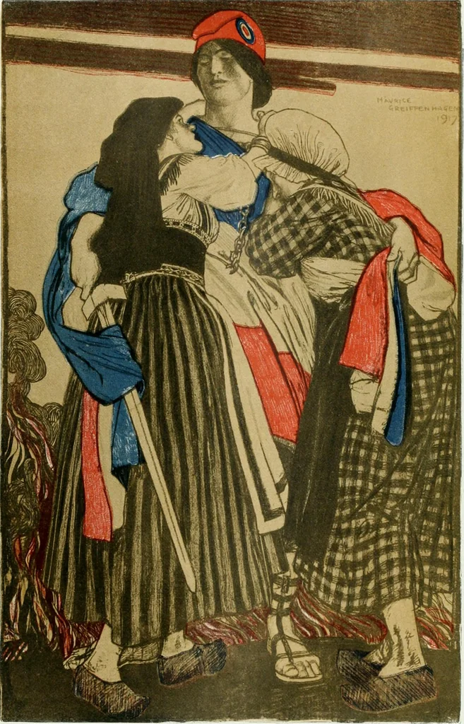 An illustration from International studio, 1897, leaf 212