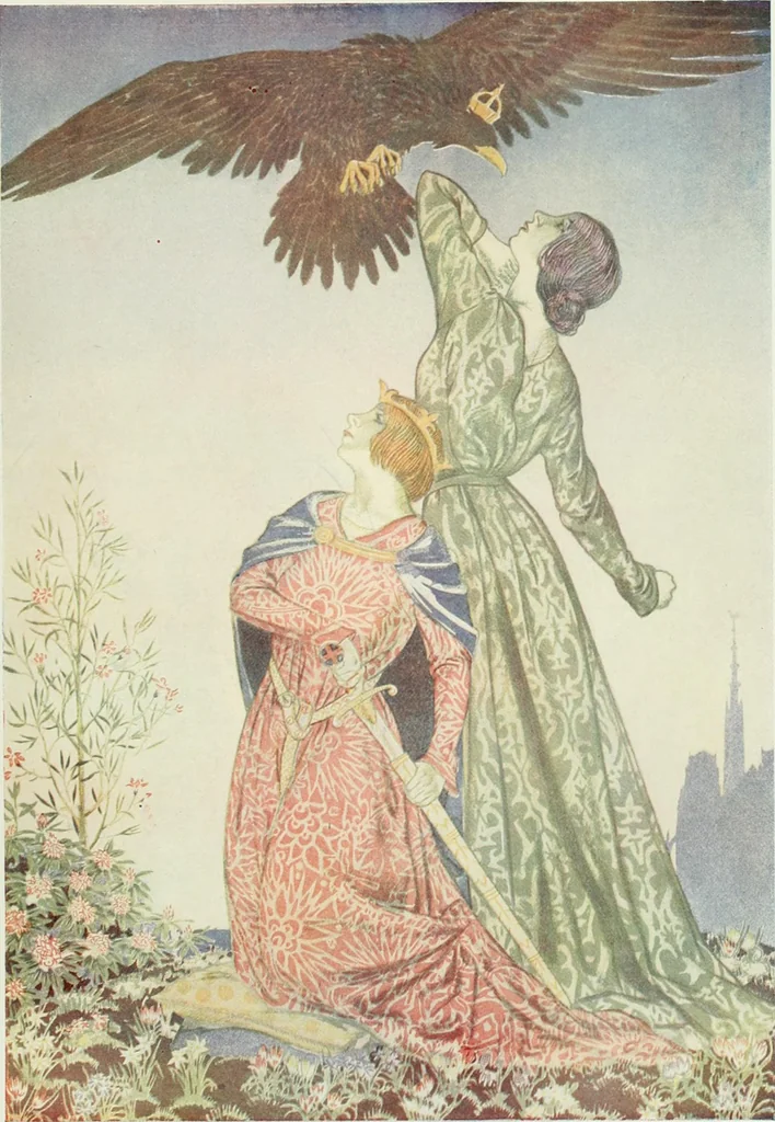 An illustration from International studio, 1897, leaf 218