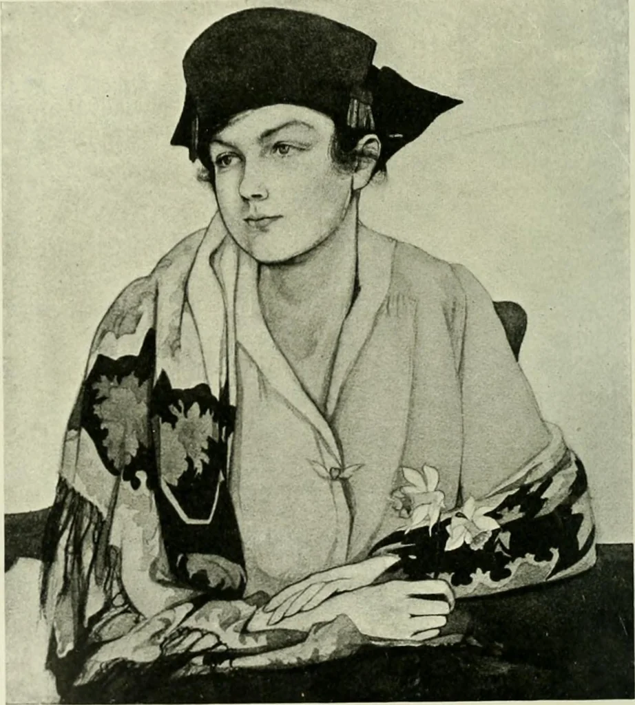 An illustration from International studio, 1897, leaf 221