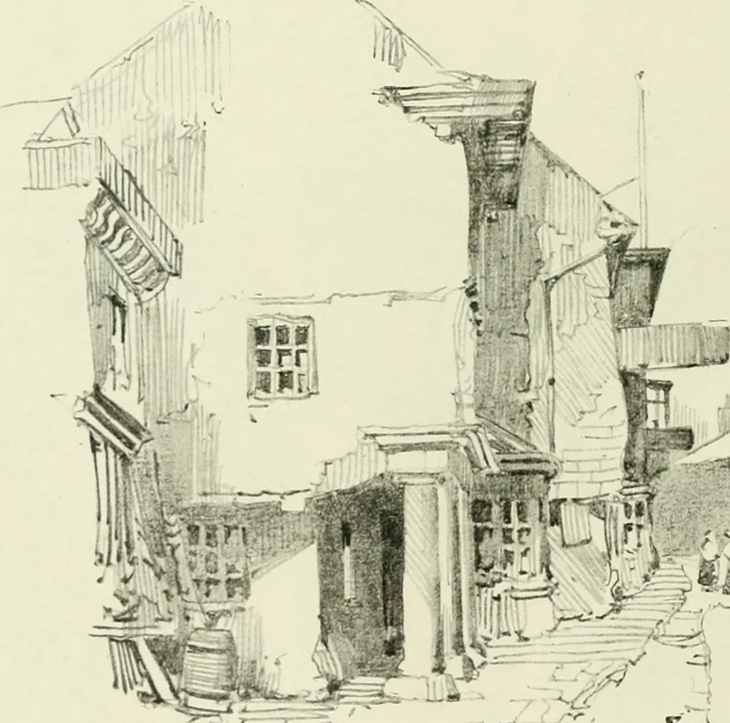 An illustration from International studio, 1897, leaf 243