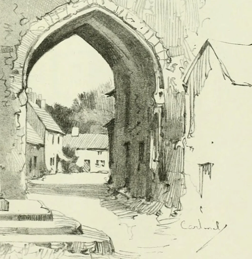 An illustration from International studio, 1897, leaf 244