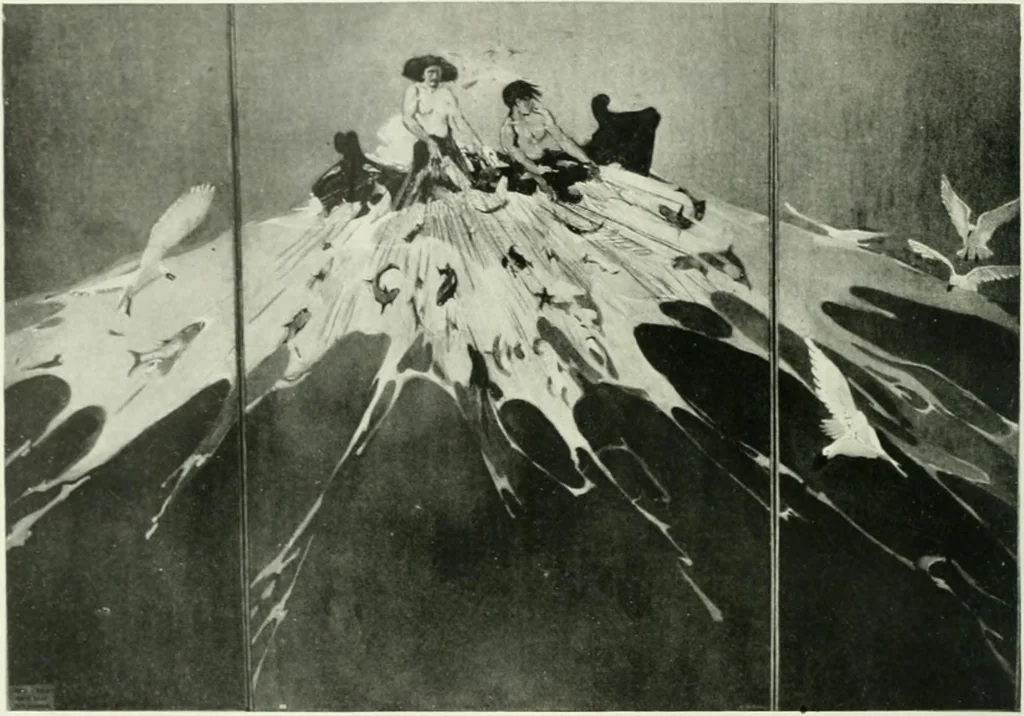 An illustration from International studio, 1897, leaf 27
