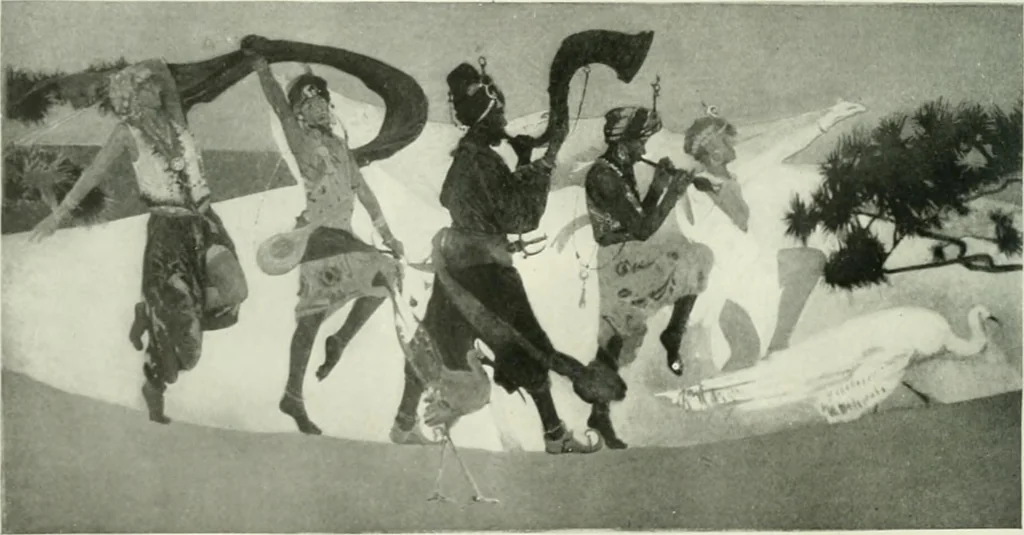 An illustration from International studio, 1897, leaf 27