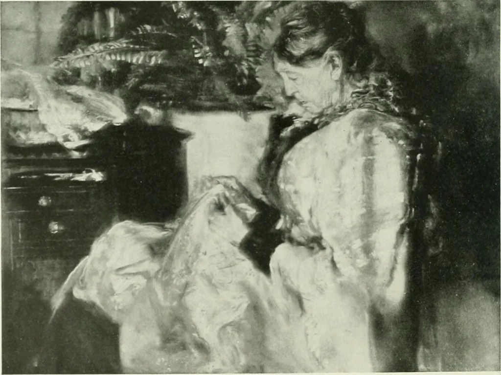 An illustration from International studio, 1897, leaf 71