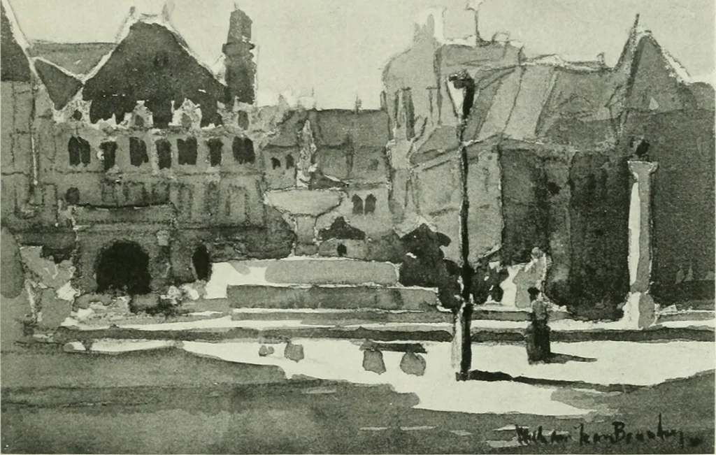An illustration from International studio, 1897, leaf 88