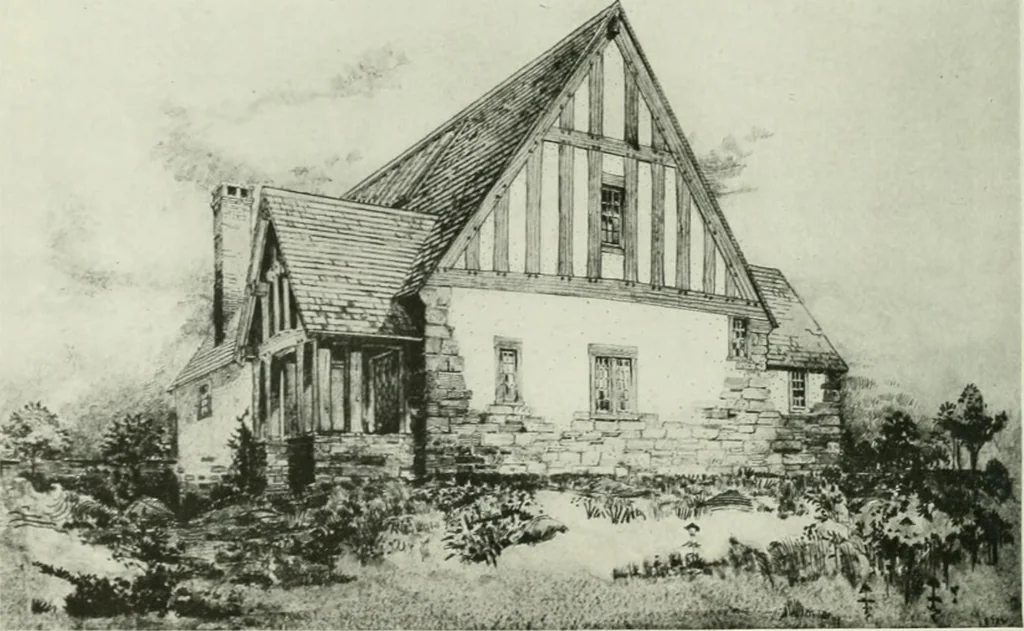 An illustration from International studio, 1897, leaf 91