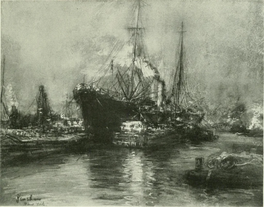 An illustration from International studio, 1897, leaf 96