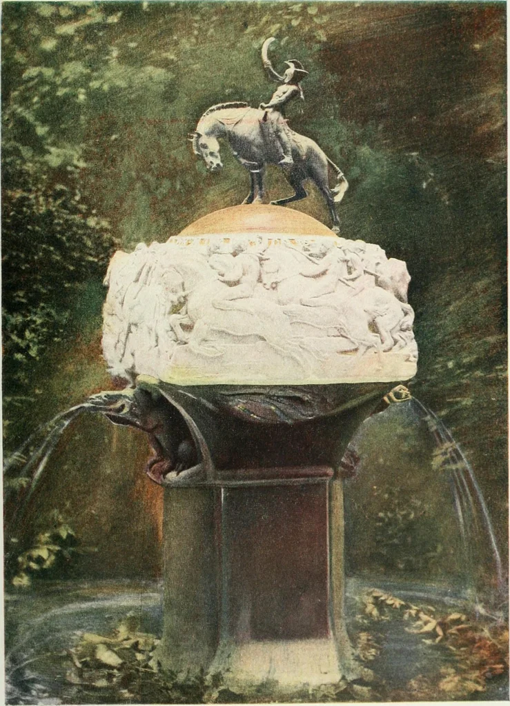 An illustration from International studio, 1897, leaf 112