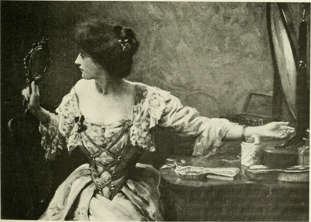 An illustration from International studio, 1897, leaf 128