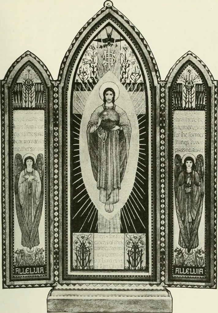 An illustration from International studio, 1897, leaf 130