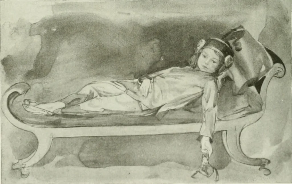 An illustration from International studio, 1897, leaf 131