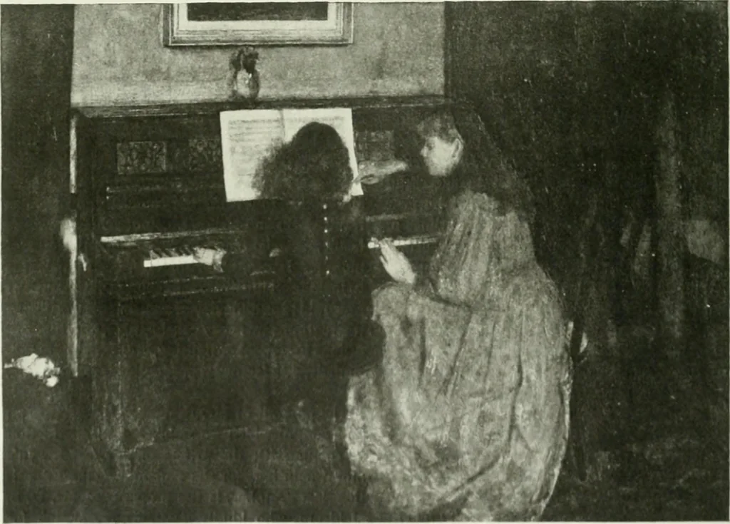 An illustration from International studio, 1897, leaf 157