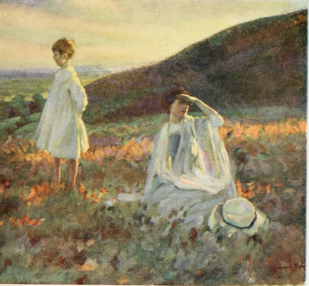 An illustration from International studio, 1897, leaf 162