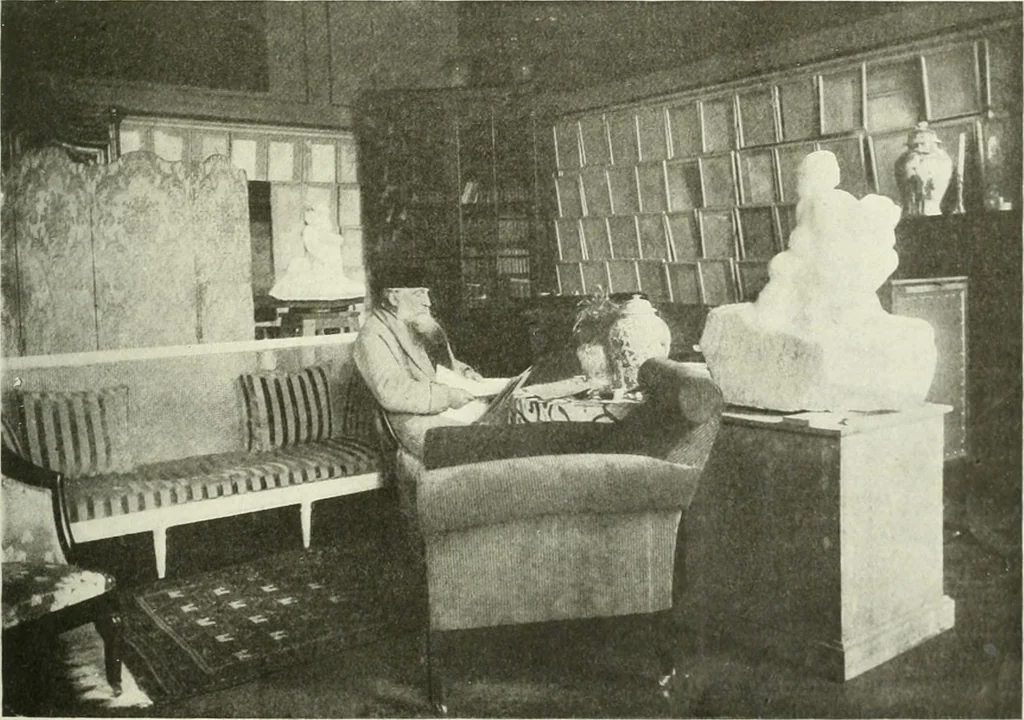 An illustration from International studio, 1897, leaf 172