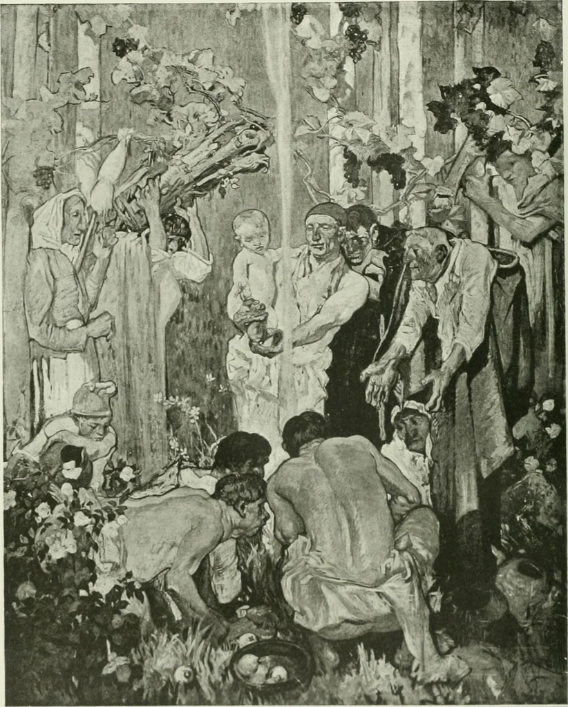 An illustration from International studio, 1897, leaf 19