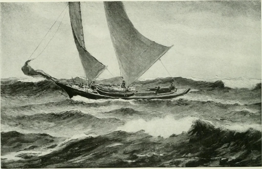 An illustration from International studio, 1897, leaf 195