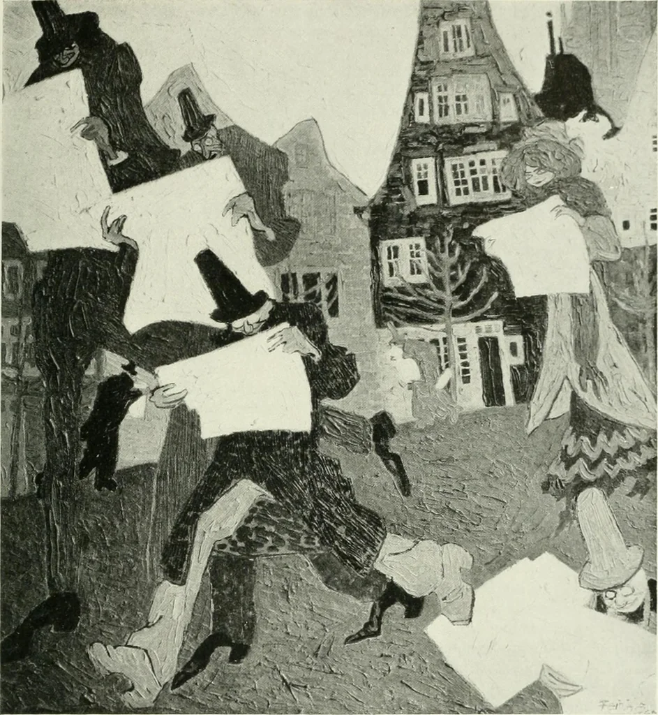 An illustration from International studio, 1897, leaf 202