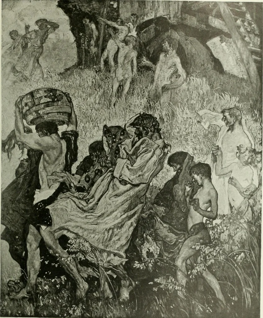 An illustration from International studio, 1897, leaf 22