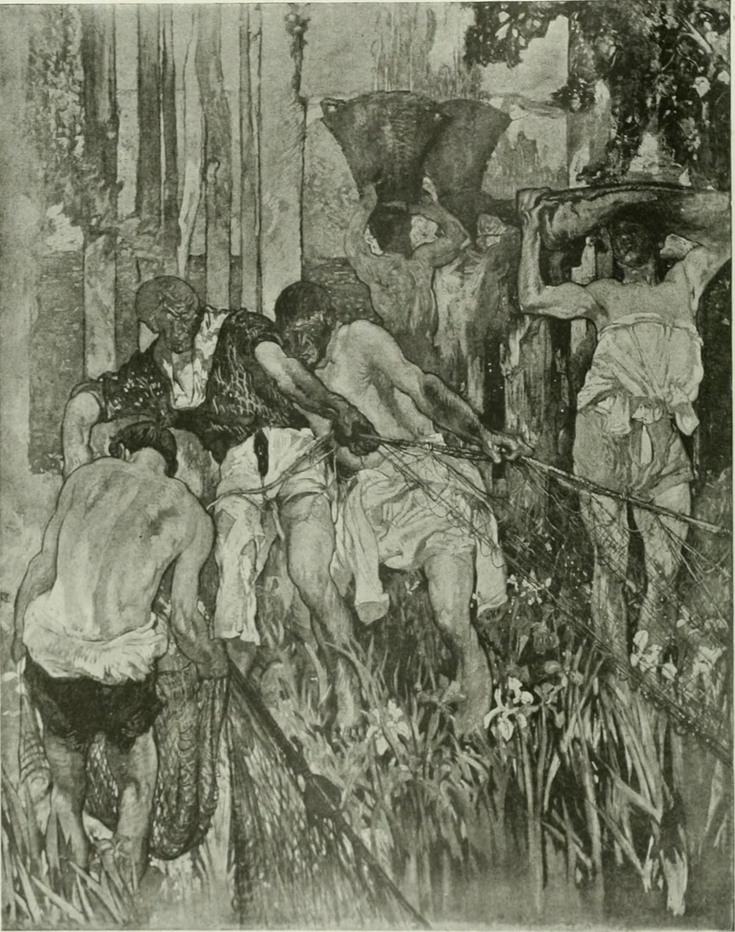 An illustration from International studio, 1897, leaf 23