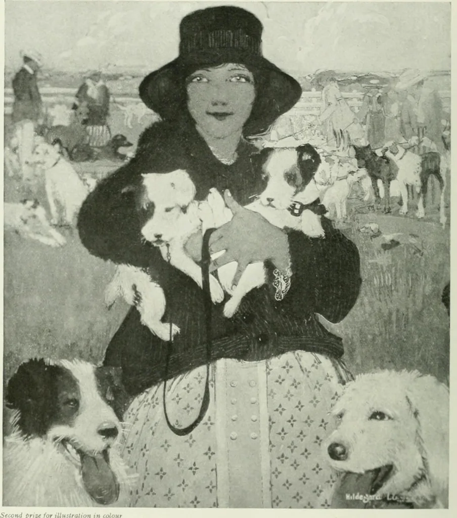 An illustration from International studio, 1897, leaf 235