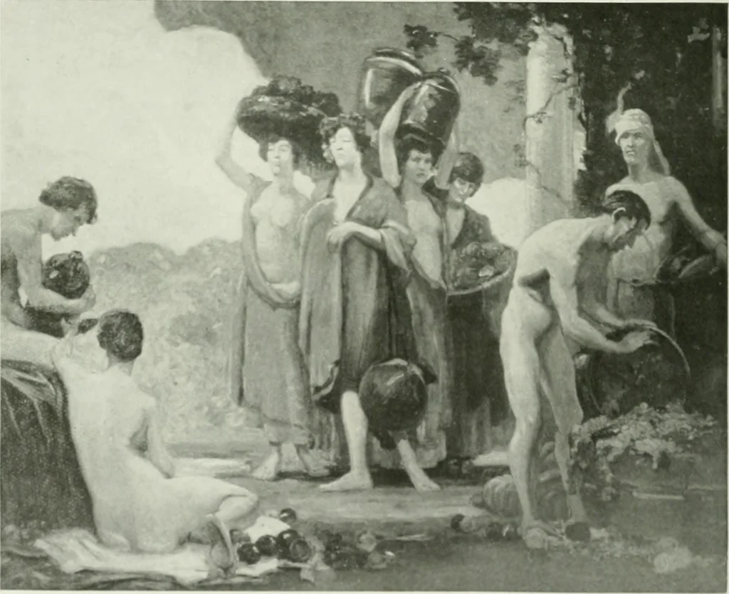 An illustration from International studio, 1897, leaf 237