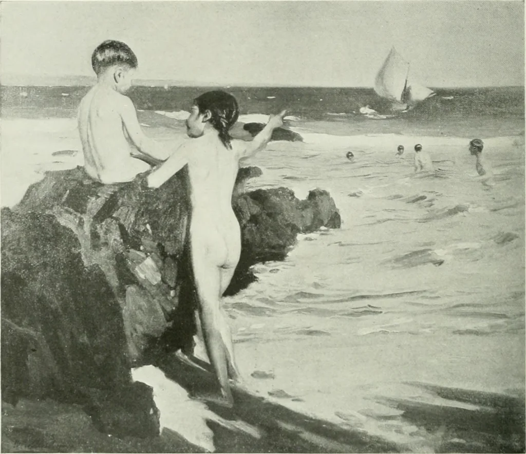 An illustration from International studio, 1897, leaf 239
