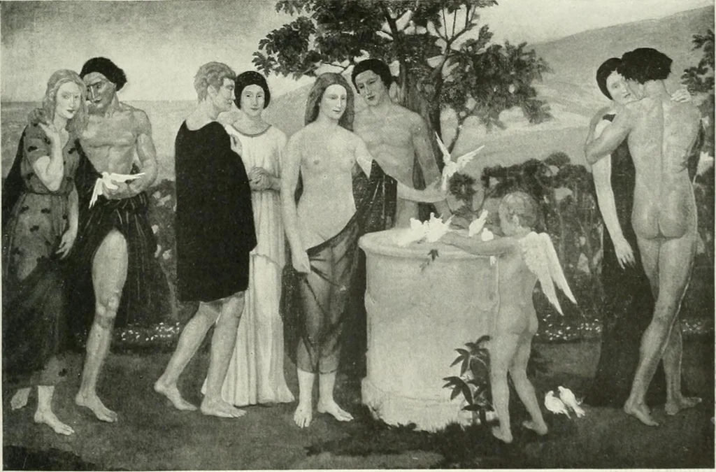 An illustration from International studio, 1897, leaf 246