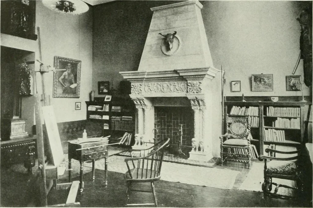 An illustration from International studio, 1897, leaf 263
