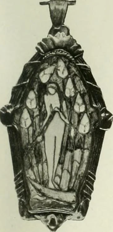 An illustration from International studio, 1897, leaf 28