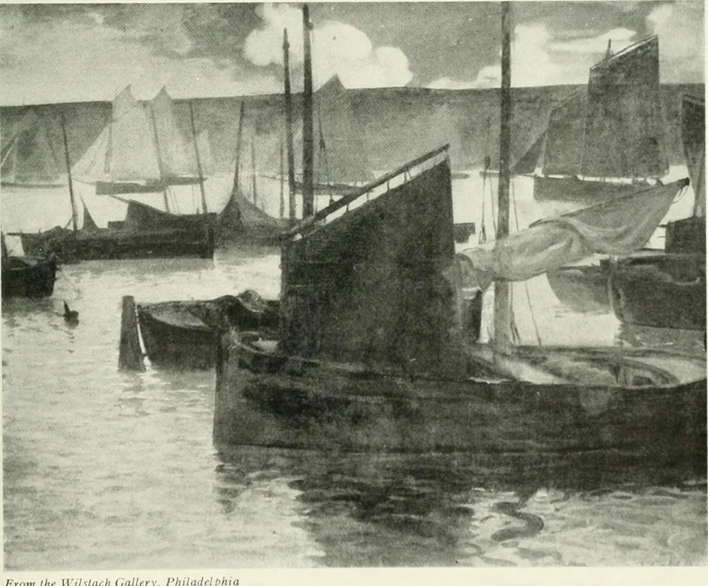An illustration from International studio, 1897, leaf 282