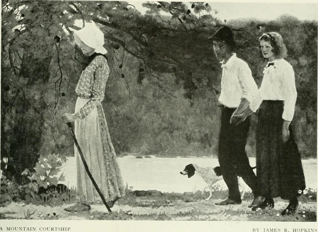 An illustration from International studio, 1897, leaf 286