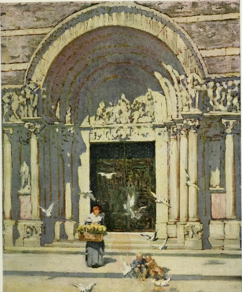 An illustration from International studio, 1897, leaf 34
