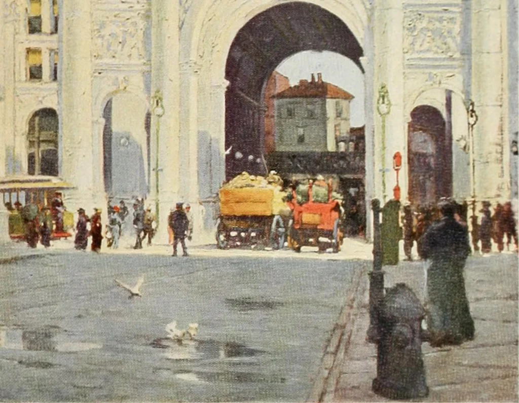 An illustration from International studio, 1897, leaf 38