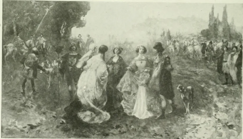 An illustration from International studio, 1897, leaf 47