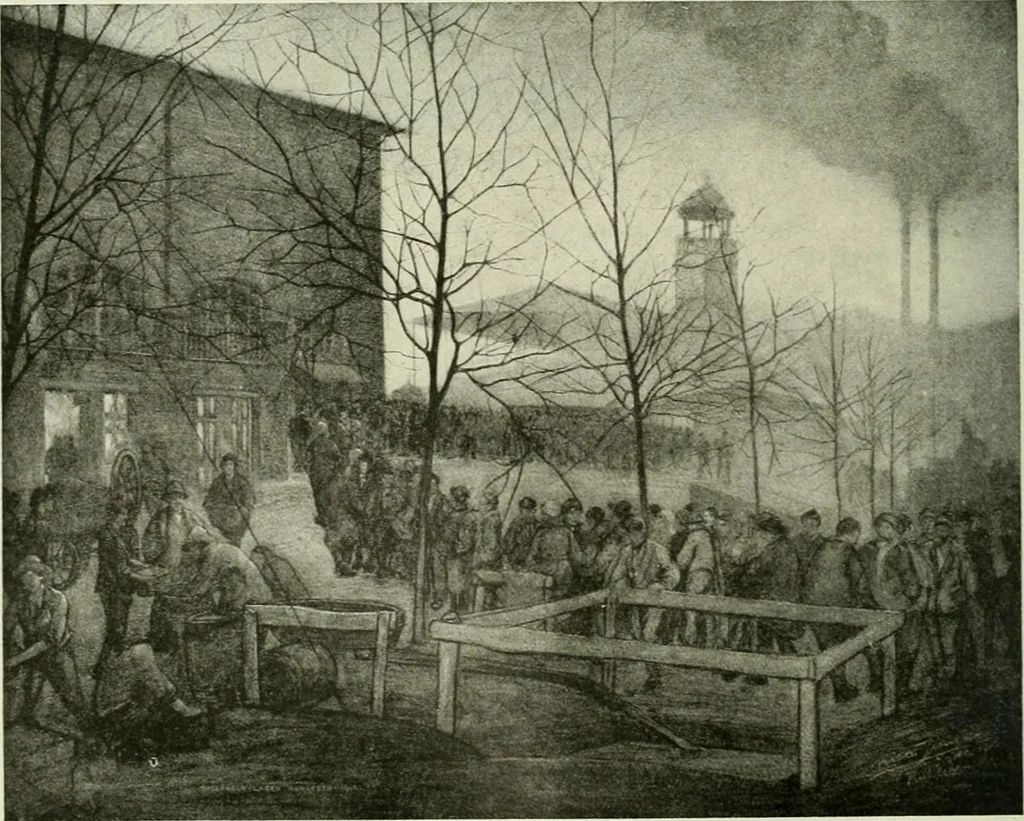 An illustration from International studio, 1897, leaf 105
