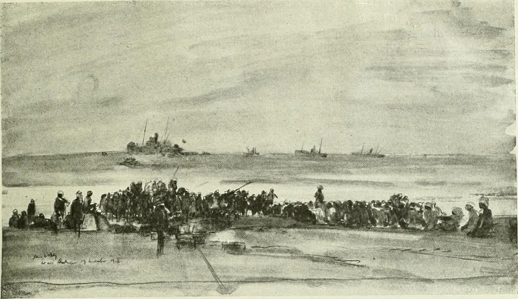 An illustration from International studio, 1897, leaf 112
