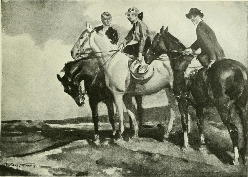 An illustration from International studio, 1897, leaf 116
