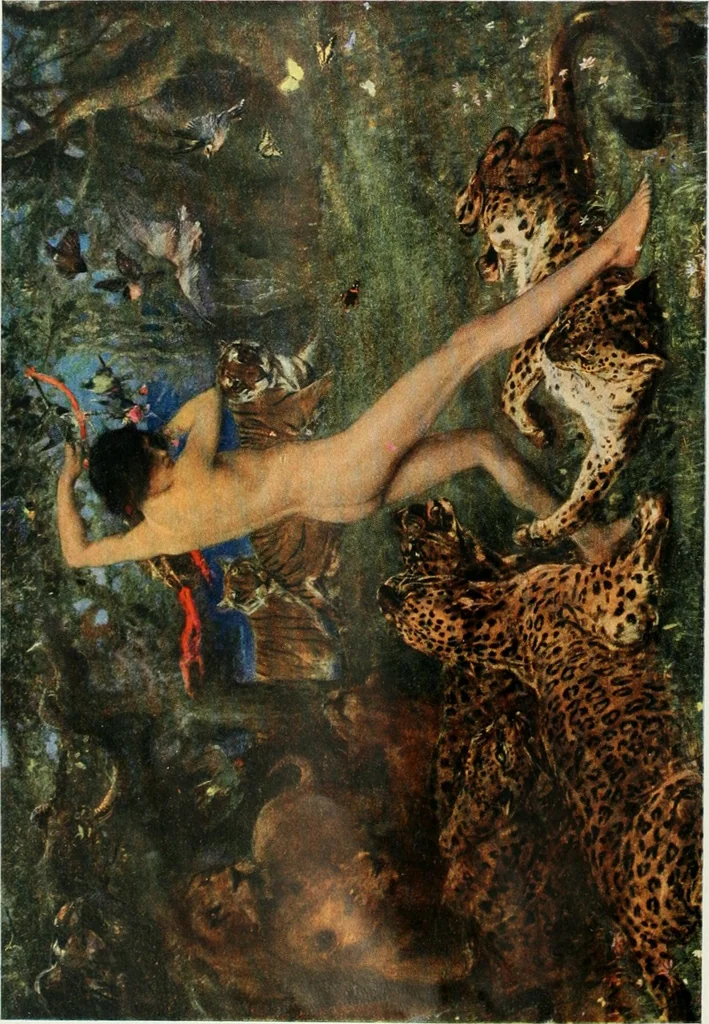 An illustration from International studio, 1897, leaf 13