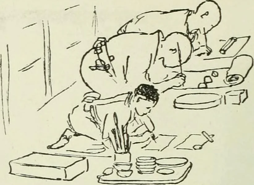 An illustration from International studio, 1897, leaf 155
