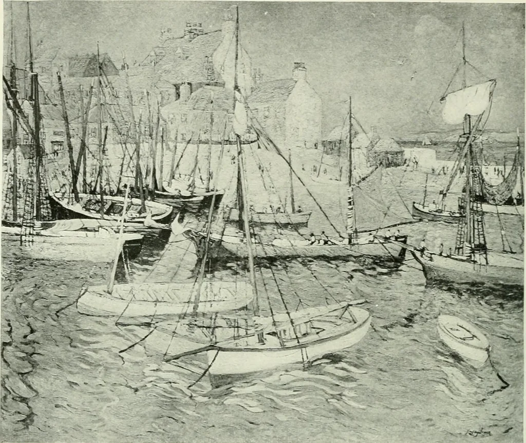 An illustration from International studio, 1897, leaf 157