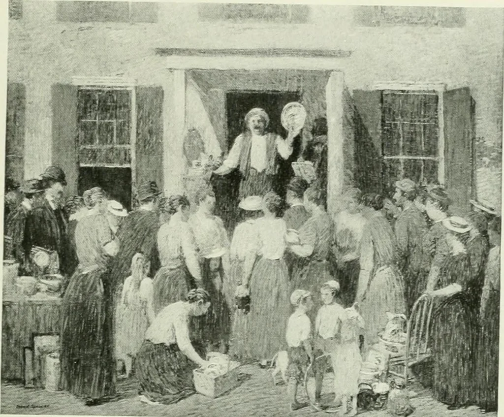 An illustration from International studio, 1897, leaf 158