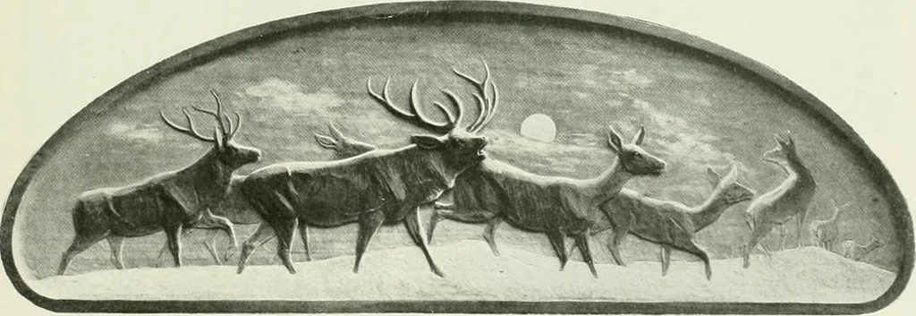 An illustration from International studio, 1897, leaf 176