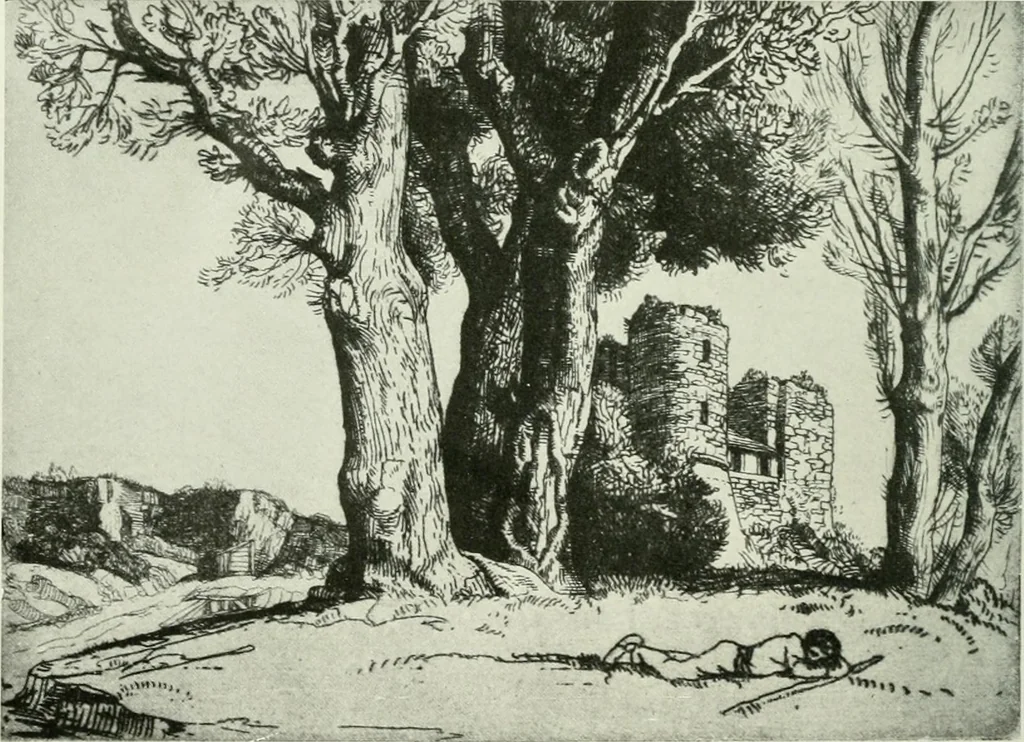 An illustration from International studio, 1897, leaf 183