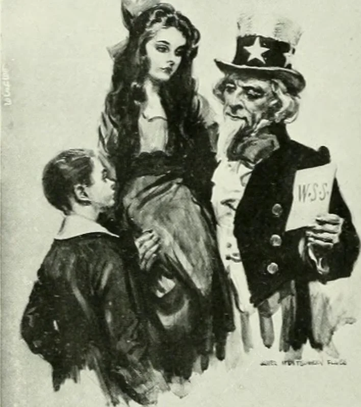 An illustration from International studio, 1897, leaf 185
