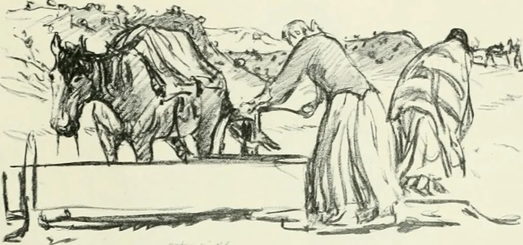 An illustration from International studio, 1897, leaf 204
