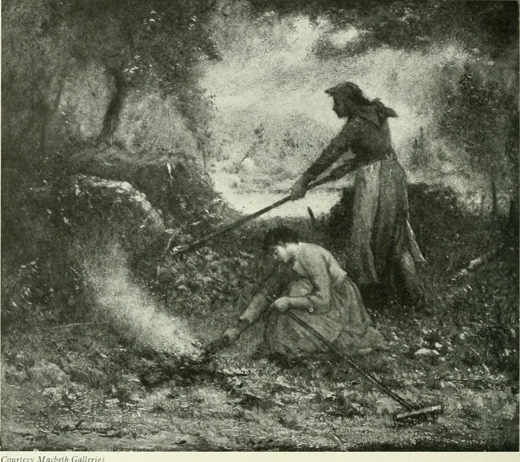 An illustration from International studio, 1897, leaf 215