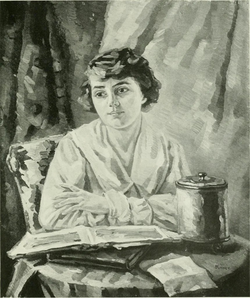An illustration from International studio, 1897, leaf 216